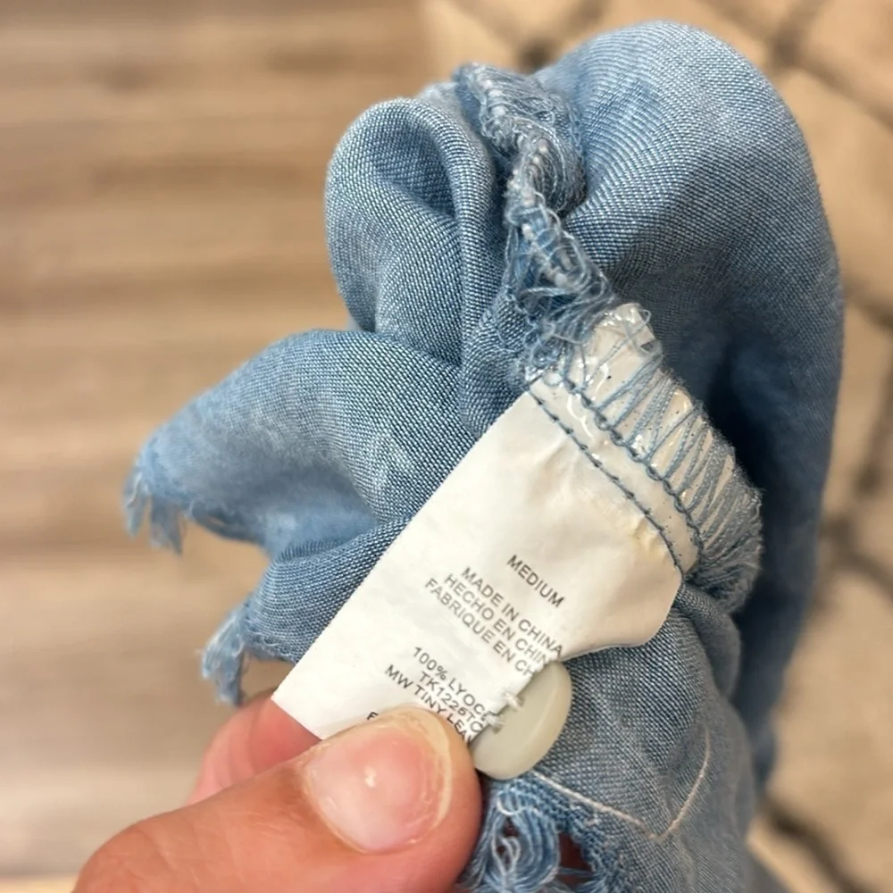 Thread Supply jean shirt dress size Medium
